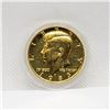Image 2 : 24KT GOLD PLATED US HALF DOLLAR 1983