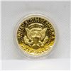 Image 1 : 24KT GOLD PLATED US HALF DOLLAR 1981