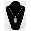 Image 1 : .925 SILVER CHAIN WITH LIA SOPHIA PENDANT