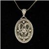 Image 2 : .925 SILVER CHAIN WITH LIA SOPHIA PENDANT
