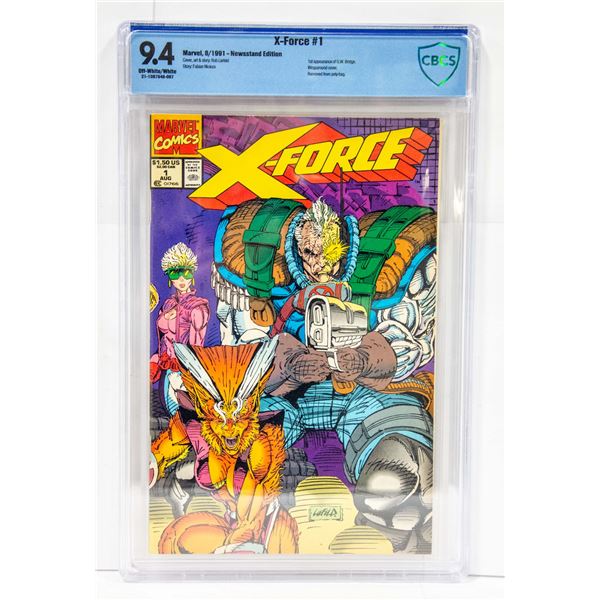 GRADED 9.4 X-FORCE #1 MARVEL COMICS