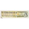 Image 1 : 10 X 1973 CANADIAN $1 BILLS
