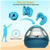 Image 2 : NEW COMMOUDS POP UP BEACH TENT WITH CARRYING BAG