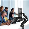 Image 2 : NEW IN BOX HUANUO FULL MOTION DESK MOUNT