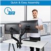 Image 3 : NEW IN BOX HUANUO FULL MOTION DESK MOUNT