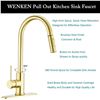 Image 1 : NEW WENKEN SINGLE LEVER KITCHEN FAUCET, BRUSHED