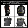 Image 3 : RHINOWALK WATERPROOF BIKE PANNIER BAGS, 3 IN 1