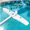 Image 1 : NEW GAROSA REMOVABLE POOL BRUSH, WHITE/BLUE