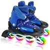 Image 1 : NEW LIKU KIDS ADJUSTABLE LIGHT UP ROLLER BLADES