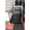 Image 1 : NEWLY ASSEMBLED DOUBLE DOOR DOG CRATE WITH