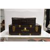 Image 1 : VINTAGE LARGE AND MEDIUM LUGGAGE SUITCASES