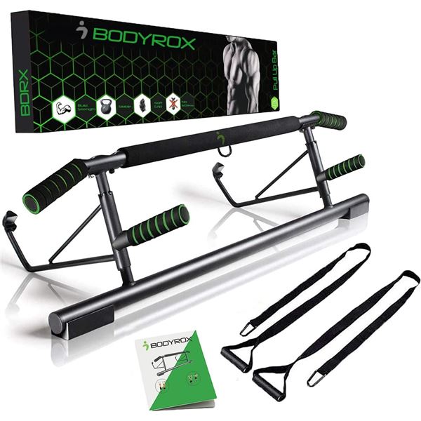 NEW IN BOX BODYROX PULL UP BAR SET