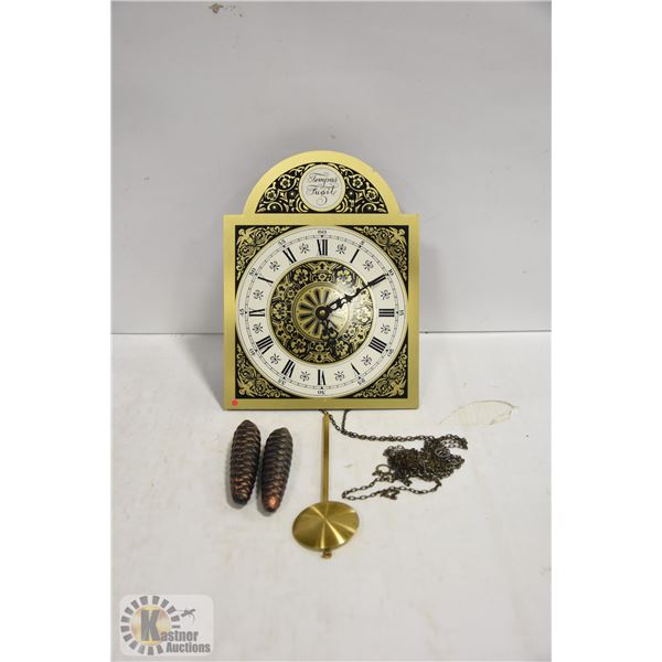 WEST GERMAN BLACK FOREST CUCKOO CLOCK COMPLETE