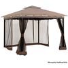 Image 3 : NEW IN BOX MASTER CANOPY 10' X 10' GAZEBO WITH