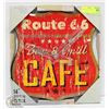 Image 1 : ROUTE 66 14" WALL CLOCK
