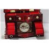 Image 3 : JEWELRY MUSICAL BOX WITH CLOCK BUILT IN