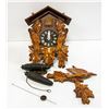 Image 1 : WEST GERMAN BLACK FOREST CUCKOO CLOCK COMPLETE
