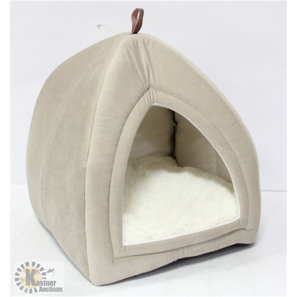 NEW BEDSURE COMFY PET DOME BED WITH