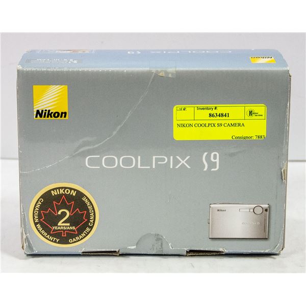 NIKON COOLPIX S9 CAMERA