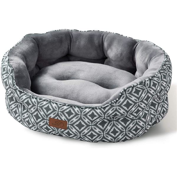 NEW BEDSURE COMFY PET BED WITH REMOVABLE CENTER