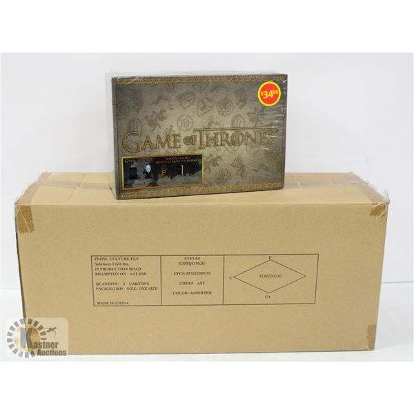 GAME OF THRONES COLLECTOR SET (1 CASE OF 4)