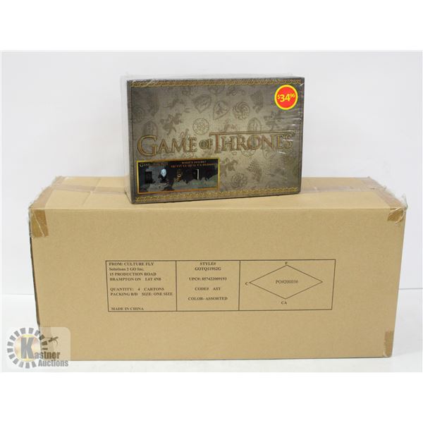 GAME OF THRONES COLLECTOR SET (1 CASE OF 4)