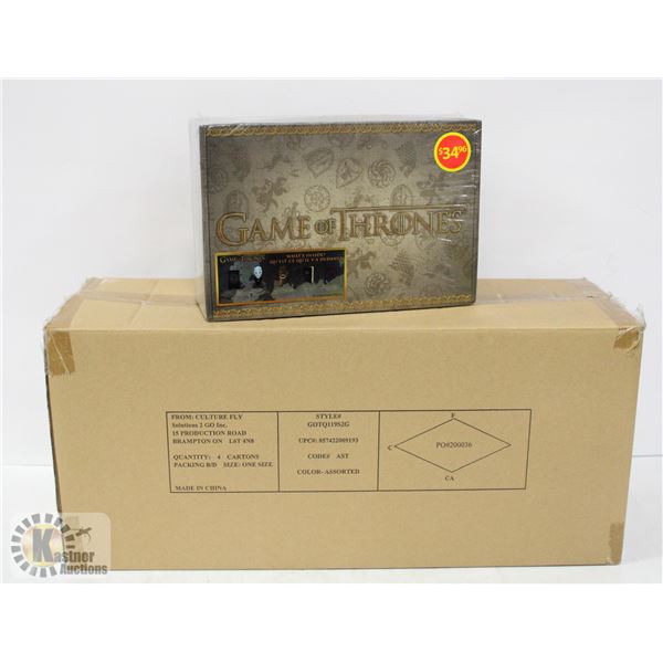 GAME OF THRONES COLLECTOR SET (1 CASE OF 4)