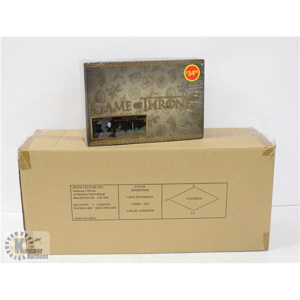 GAME OF THRONES COLLECTOR SET (1 CASE OF 4)