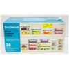 Image 1 : SNAPWARE 36PC PLASTIC CONTAINER SET