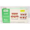 Image 1 : NEW PYREX STAR WARS 8 PC GLASS FOOD STORAGE SET