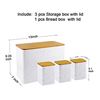 Image 2 : NEW SET OF 4 HAUS ROLAND BREAD BIN SET