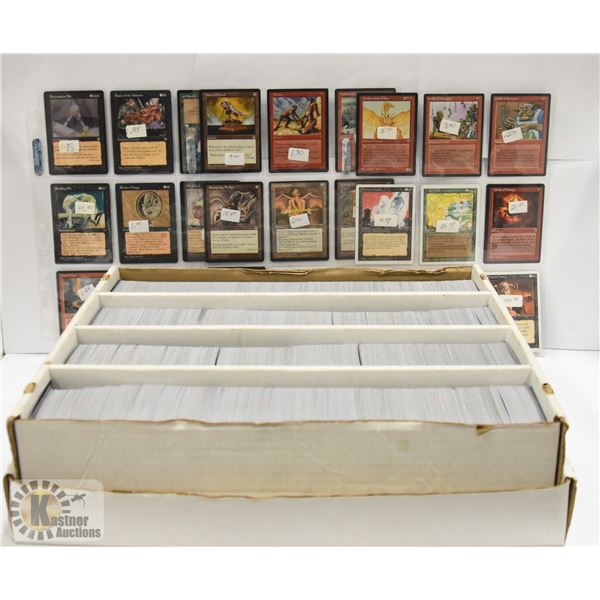 MAGIC THE GATHERING FULL 3000 CARDS IN BOX