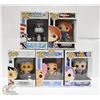 Image 1 : LOT OF 5 COLLECTIBLE FUNKO POPS