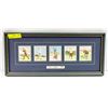 Image 1 : FAMOUS GOLFER OF THE 1930'S CARDS FRAMED