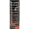 Image 1 : CHROME WINE RACK - 18" WIDE X 14" DEEP X 70" TALL