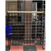 Image 1 : WIRE METAL WINE RACK - 50" X 16" X 67" TALL