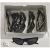 Image 1 : CASE OF 6 BLACK SPORTS STYLE SUNGLASSES