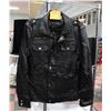 Image 1 : WOMEN'S SIZE MEDIUM LEATHER JACKET