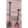 Image 1 : PAIR OF ORNATE FLOOR CANDLE HOLDERS