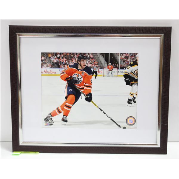 CONNOR MCDAVID PICTURE FRAME 13" X 16"
