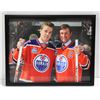 Image 1 : MCDAVID AND GRETZKY PICTURE FRAME 13" X 16"