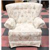 Image 3 : HIGH BACK FLORAL SITTING ROOM SOFA & CHAIR