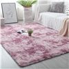 Image 1 : NEW TECARE SUPER SOFT PLUSH AREA RUG, PINK