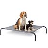 Image 1 : NEW BEDSURE COMFY PET RAISED MESH PET BED, GREY