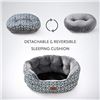 Image 2 : NEW BEDSURE COMFY PET BED WITH REMOVABLE CENTER