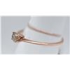 Image 2 : JS212-1 10 KARAT ROSE GOLD FANCY COLORED BROWN