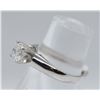 Image 2 : BZ844-99 10K WHITE GOLD DIAMOND RING SIZE 6-3/4
