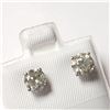 Image 2 : BZ802-19 14K WHITE GOLD DIAMOND EARRINGS