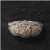 Image 4 : BZ802-8 10K WHITE GOLD DIAMOND 0.5CT RING SIZE 7