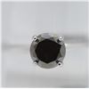 Image 1 : BZ844-85 14K WHITE GOLD BLACK DIAMOND 1.3CT RING